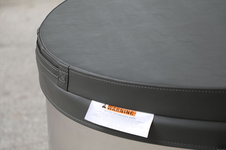 All-Stainless Steel Oval Cold Plunge Tub