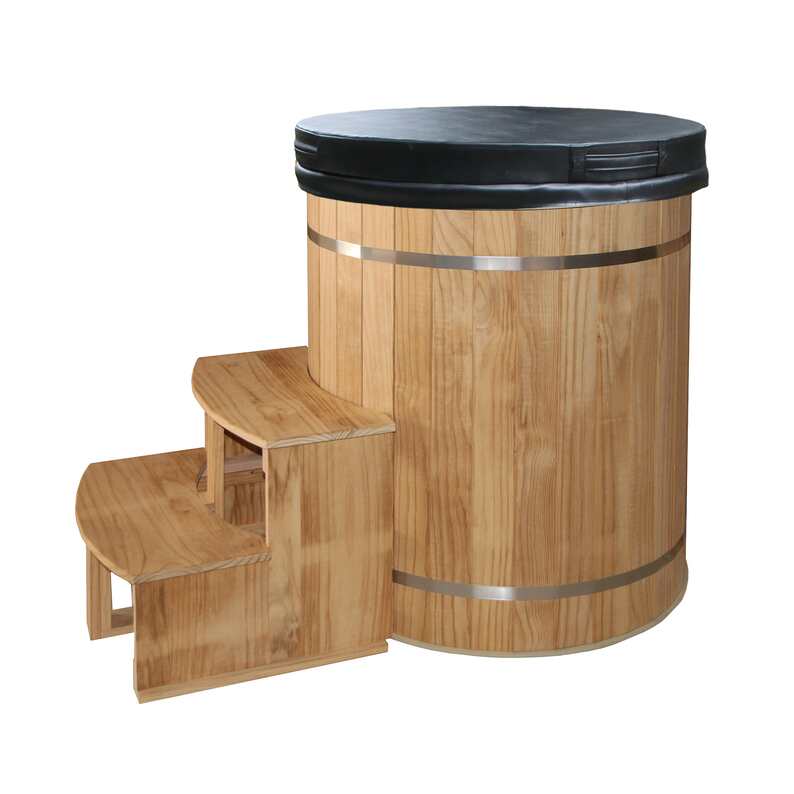 Thermo New Zealand Pine Ice Bath with PP Liner